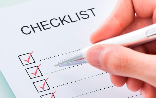 Checklist completo para iniciar uma construção